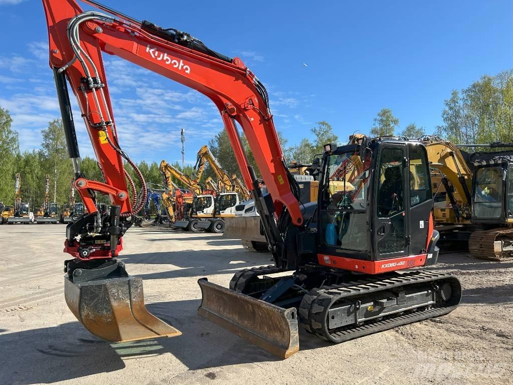 Kubota KX 080-4 A2 حفارات وسط 7 طن - 12 طن