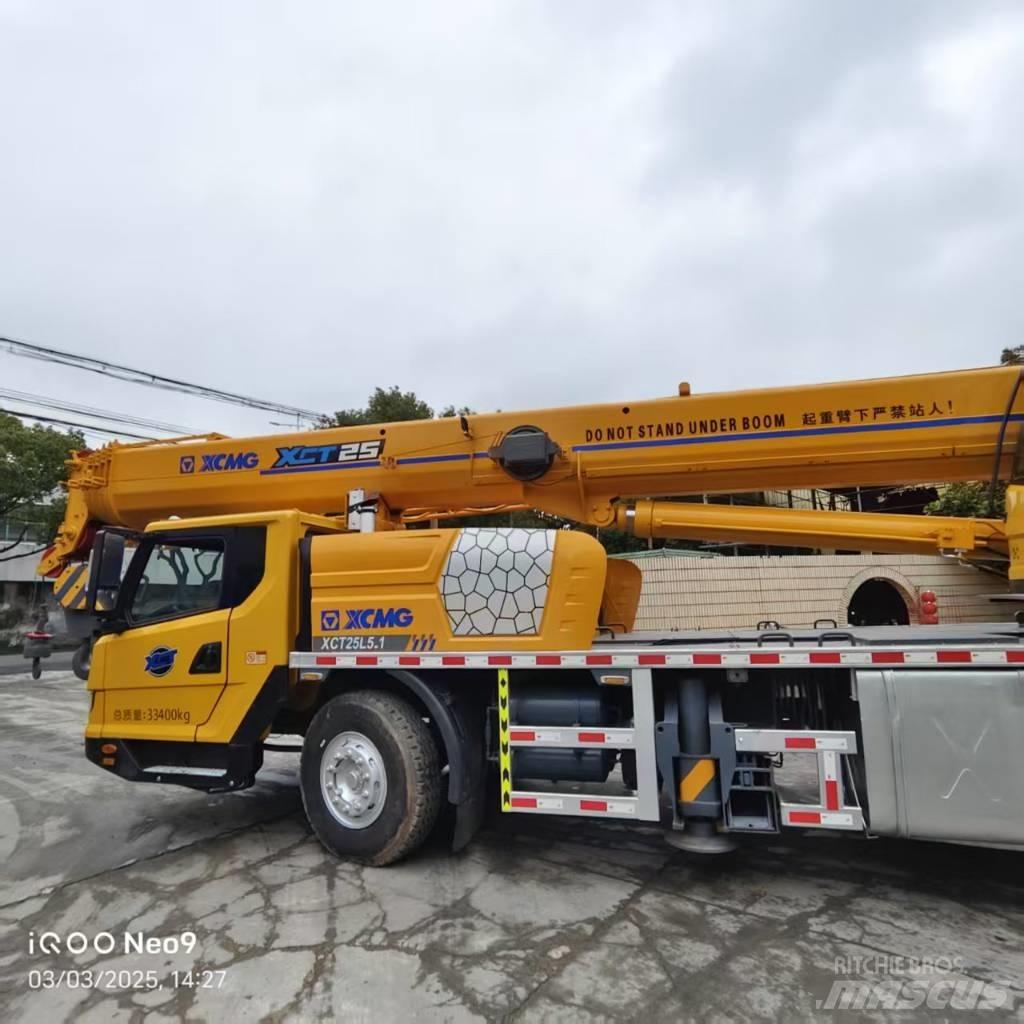 XCMG XCT25L5-1 رافعات صالحة لكل أنواع الطرق