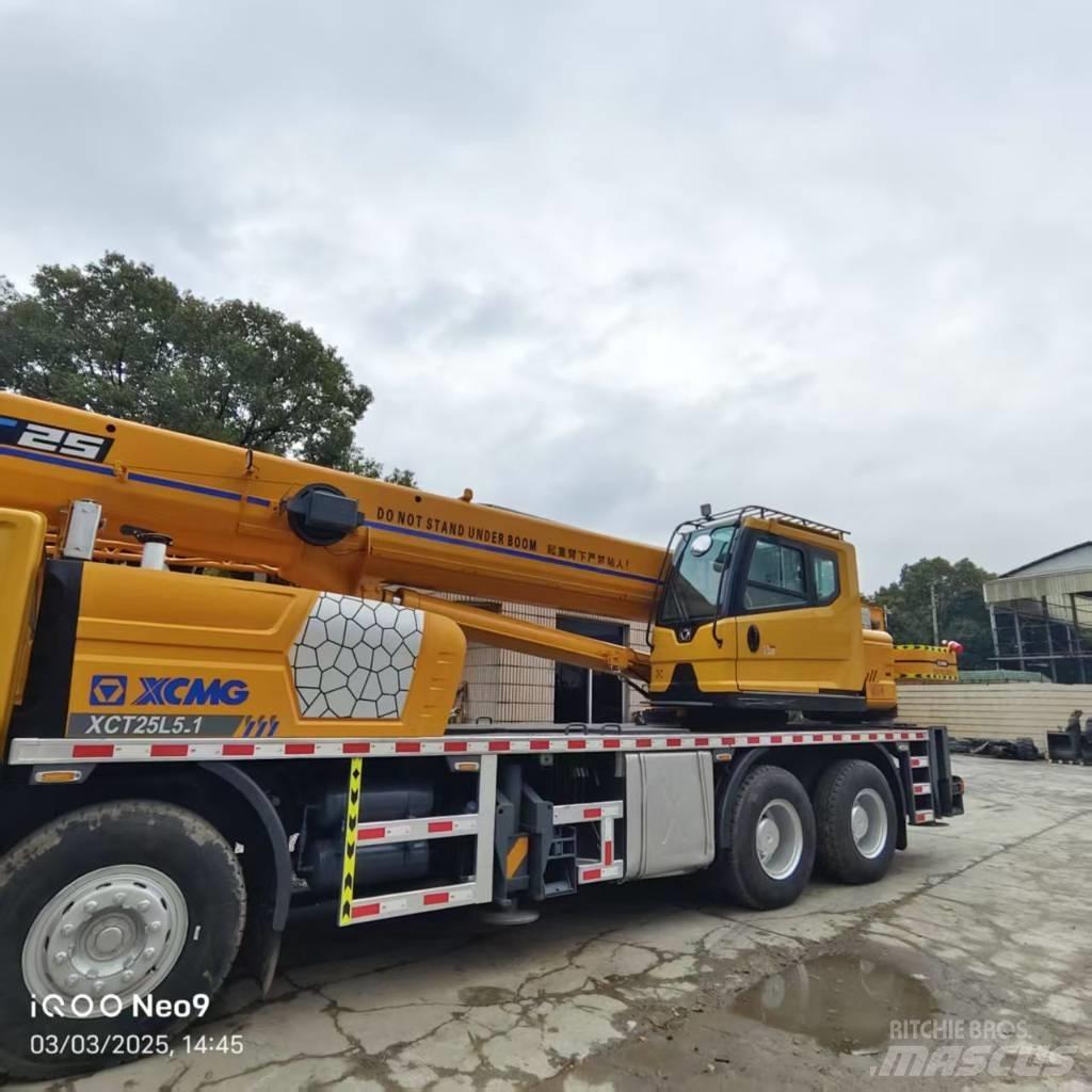 XCMG XCT25L5-1 رافعات صالحة لكل أنواع الطرق