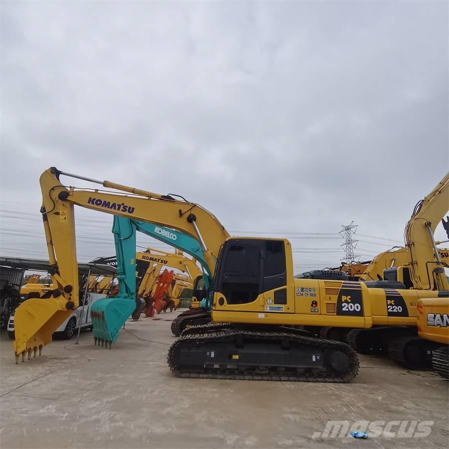 Komatsu pc200-8 حفارات زحافة