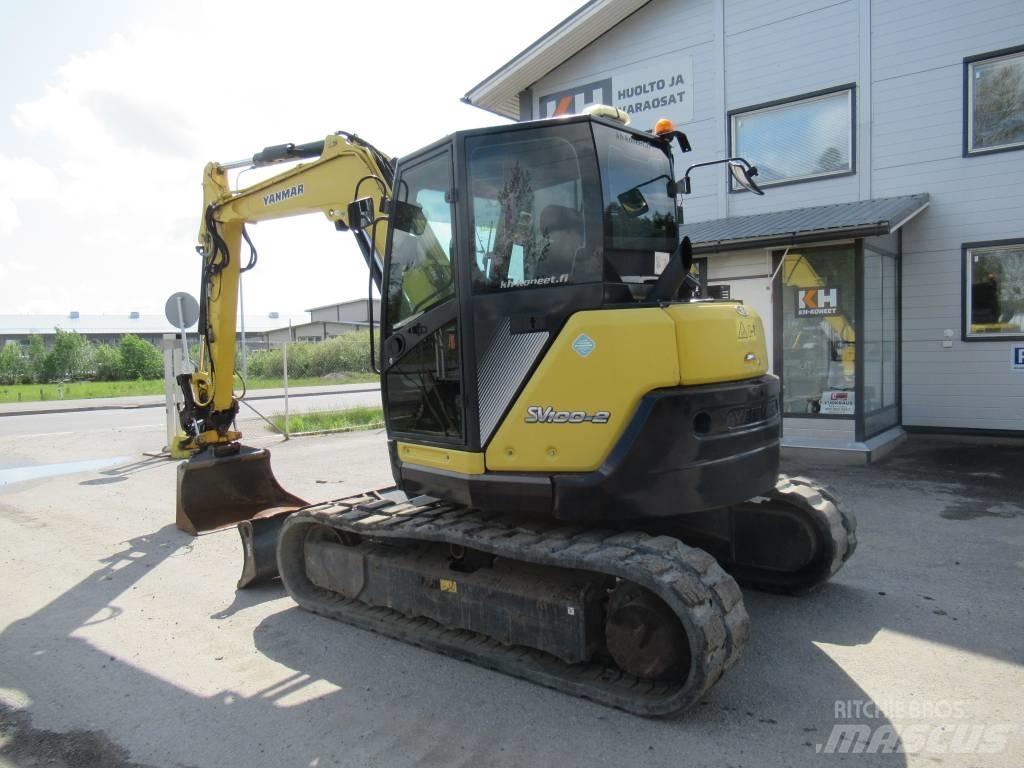 Yanmar SV 100-2A حفارات وسط 7 طن - 12 طن