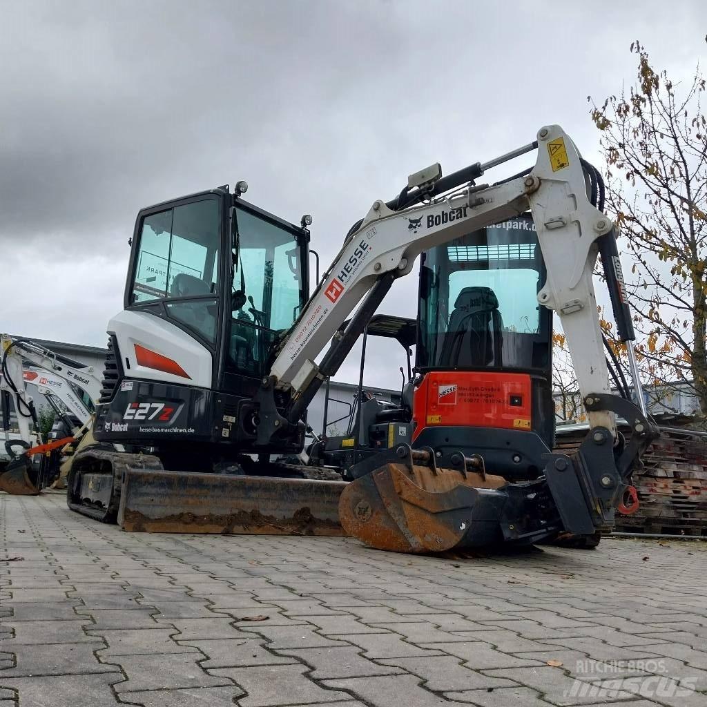 Bobcat E27z حفارات صغيرة أقل من 7 طن (حفارات صغيرة)