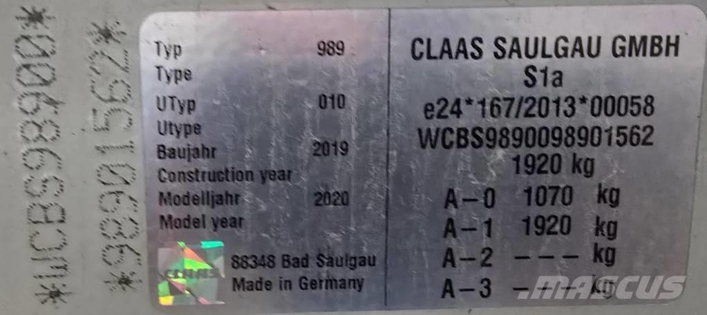 CLAAS Liner 3100 محشات
