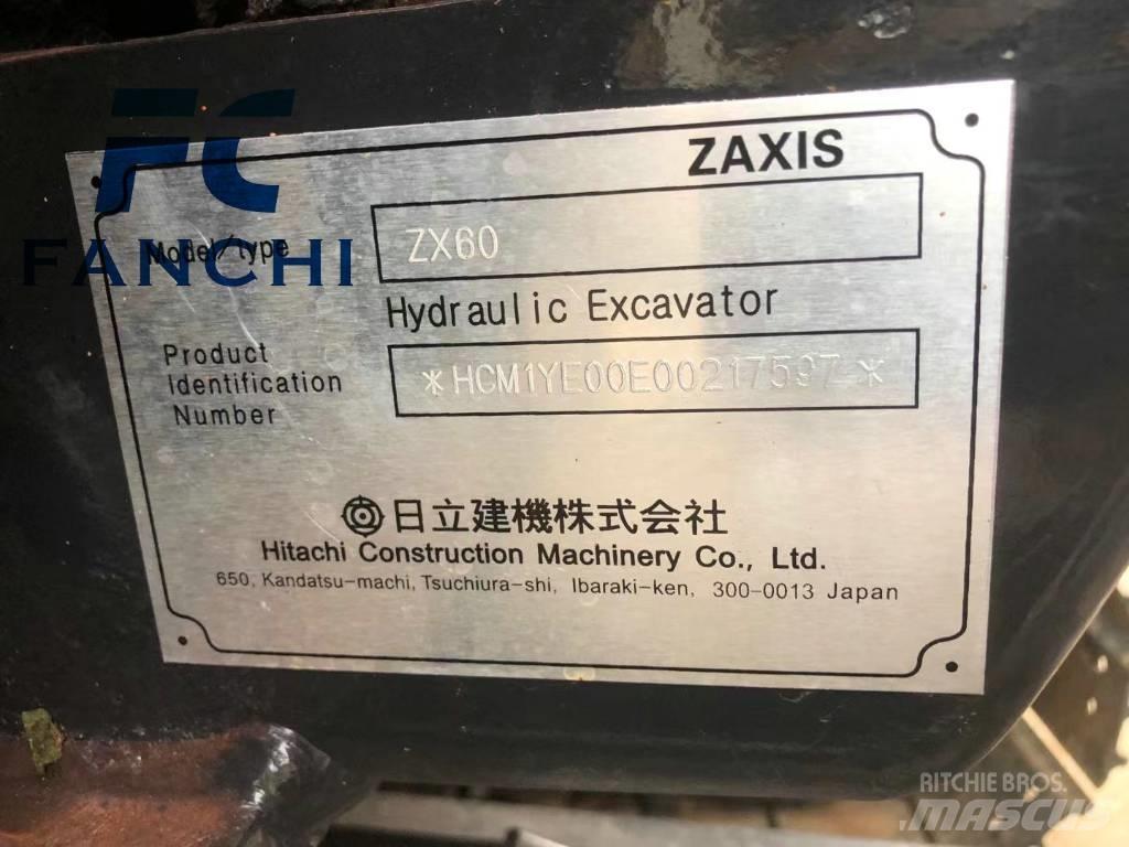 Hitachi ZX 60 حفارات صغيرة أقل من 7 طن (حفارات صغيرة)