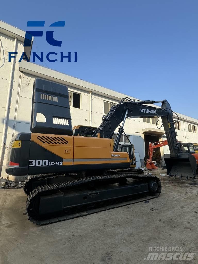 Hyundai 300lc-9c حفارات زحافة