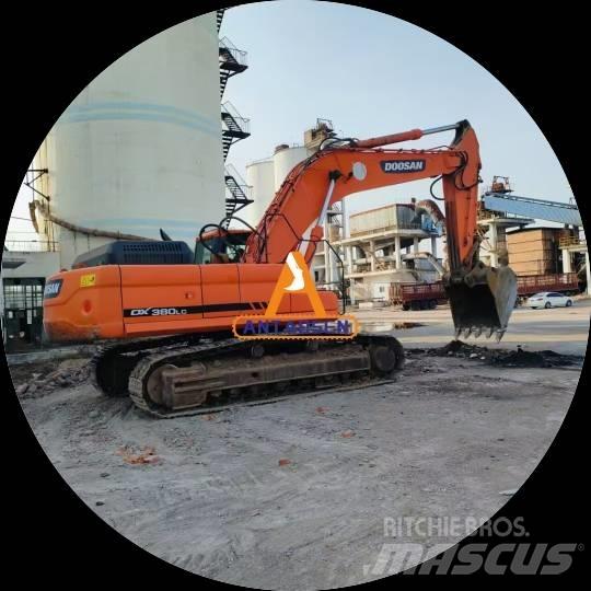 Doosan DX 380 LC حفارات زحافة