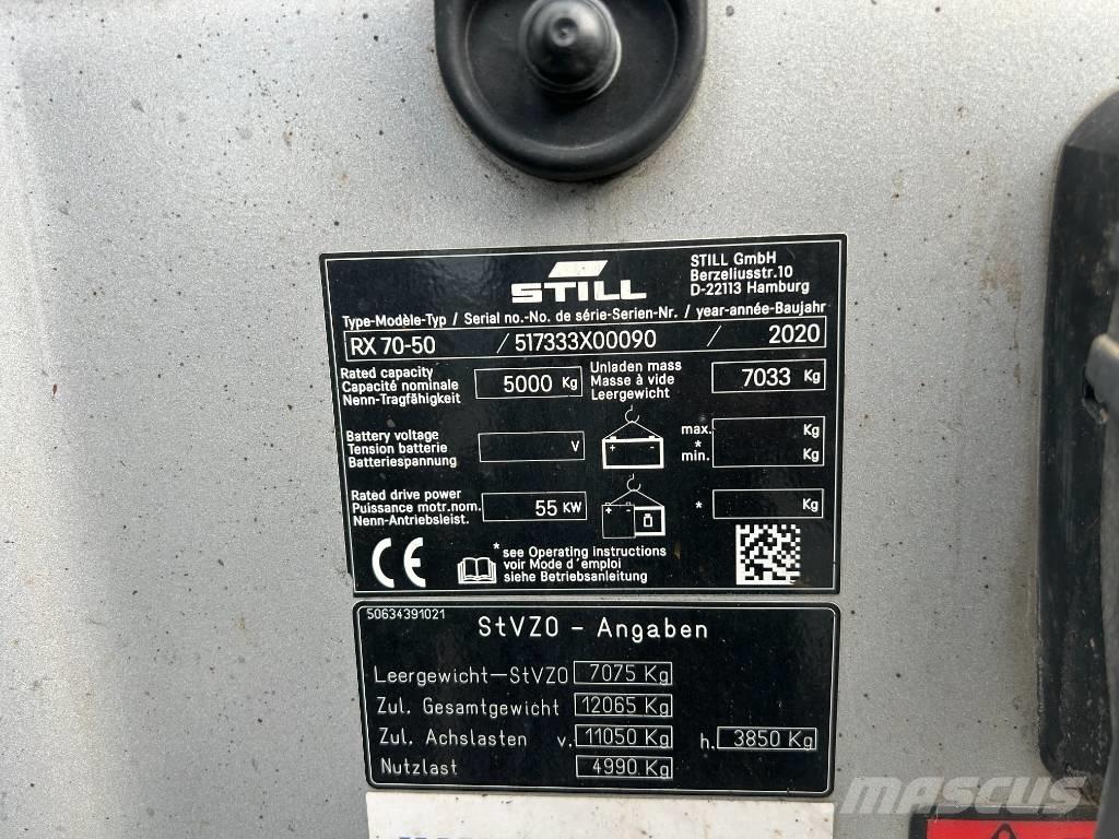 Still RX70-50/600 شاحنات الديزل