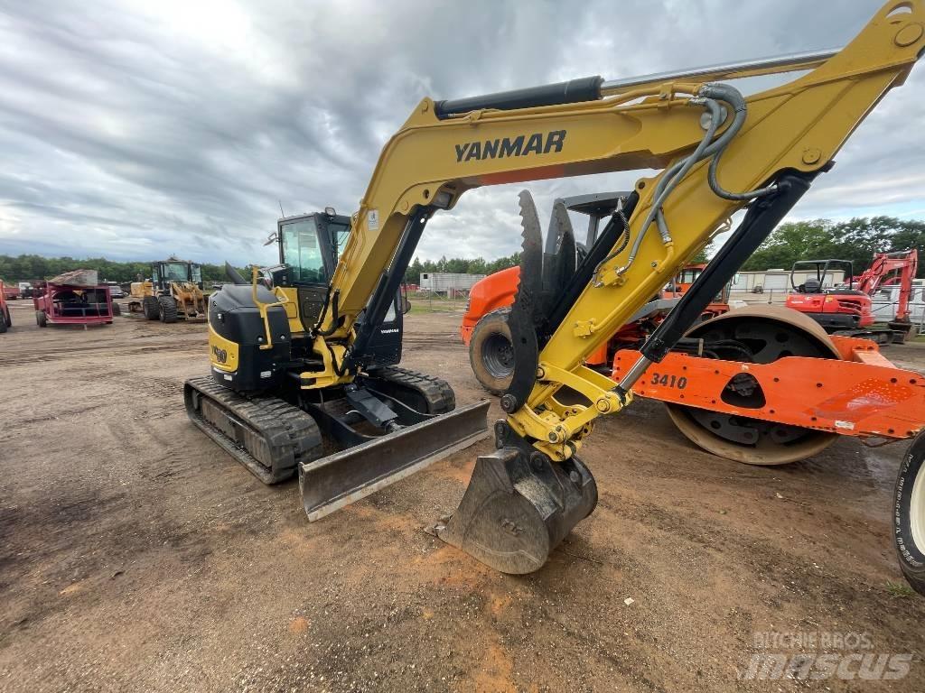 Yanmar Vio 80-1 حفارات زحافة