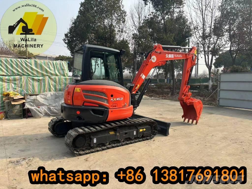 Kubota KX 163 حفارات صغيرة أقل من 7 طن (حفارات صغيرة)
