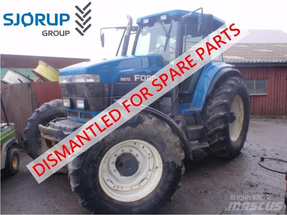 New Holland 8670 الجرارات