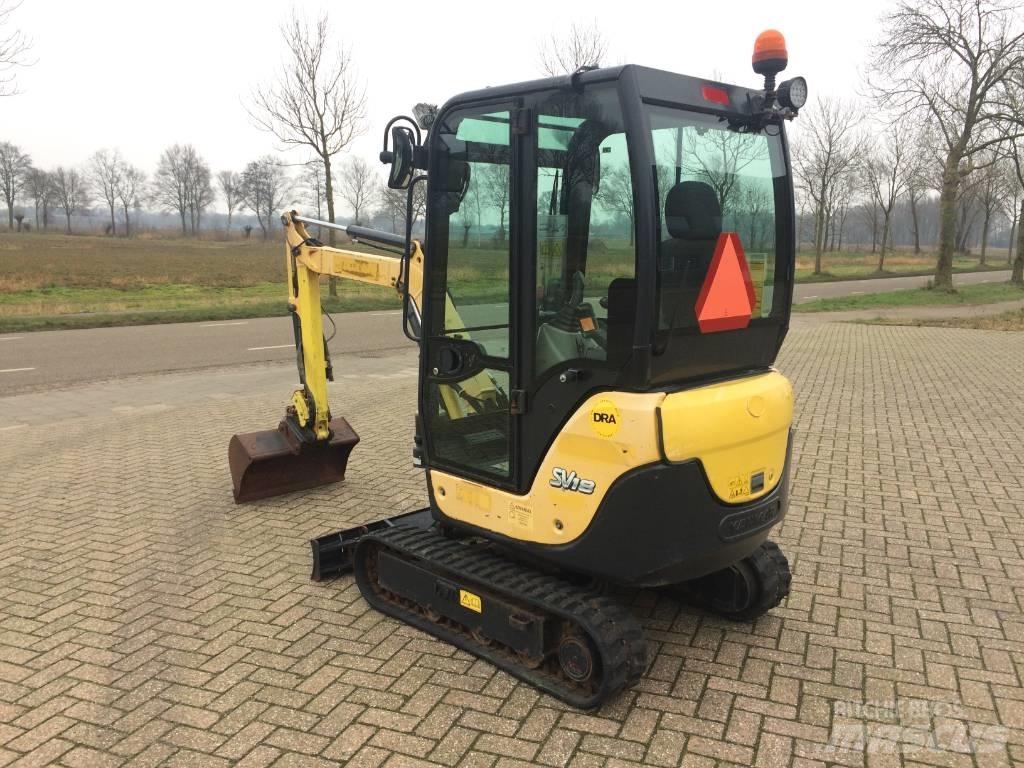 Yanmar SV 18 حفارات صغيرة أقل من 7 طن (حفارات صغيرة)