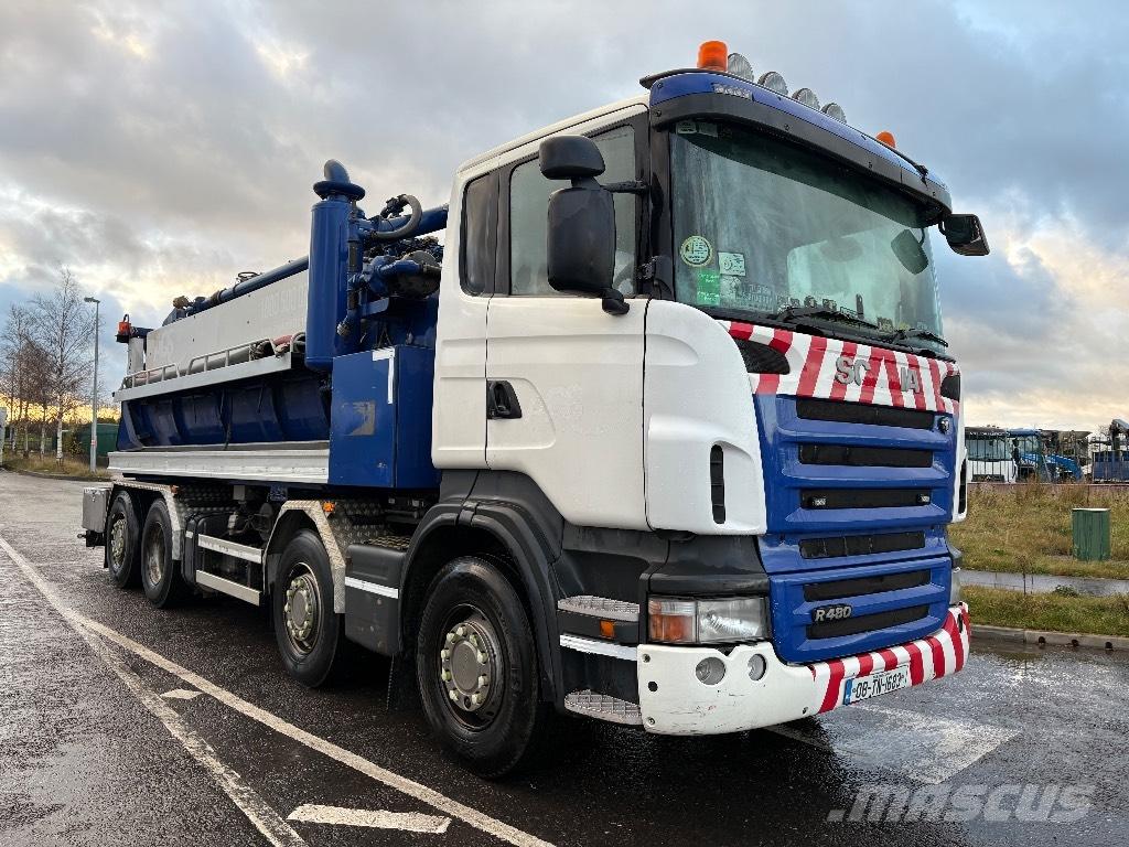 Scania R 480 شاحنات مزدوجة / خلخلة
