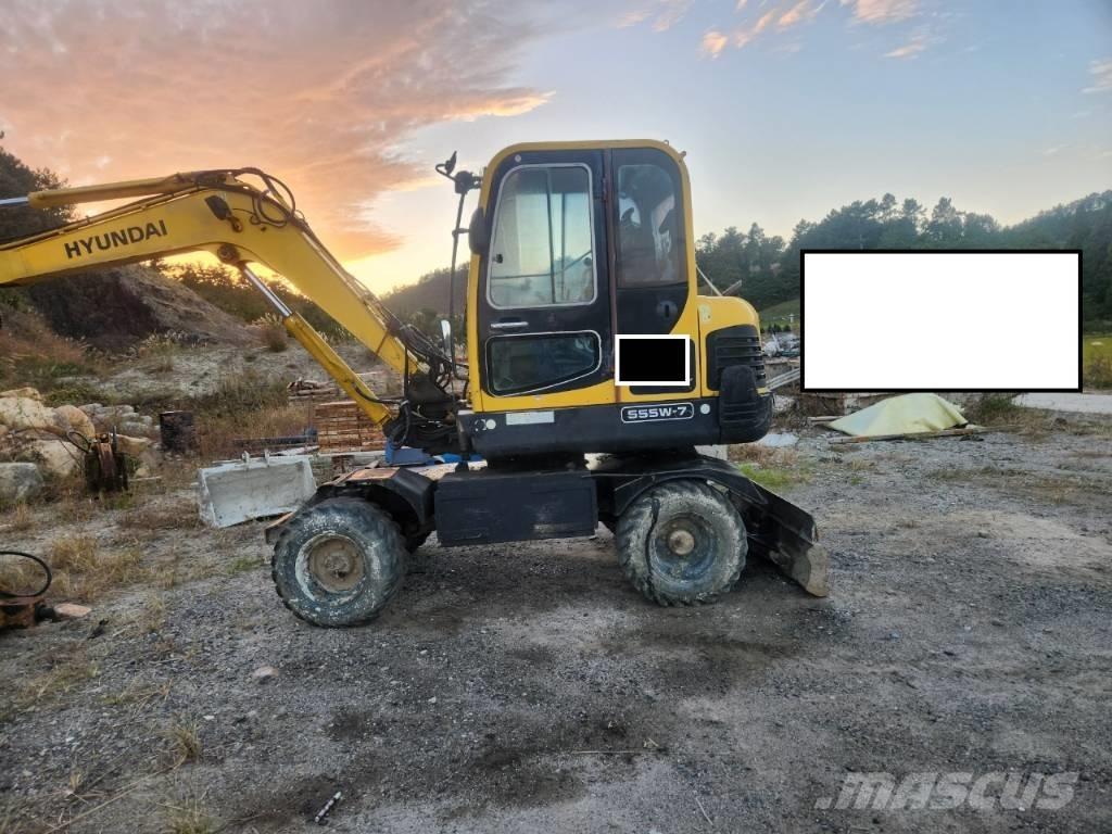 Hyundai Robex 55 W-7 حفارات بعجل