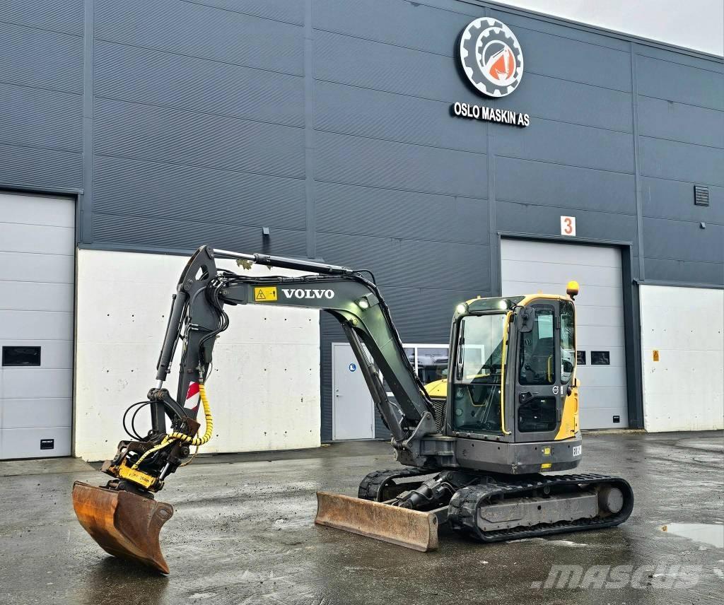 Volvo ECR 58 D حفارات صغيرة أقل من 7 طن (حفارات صغيرة)