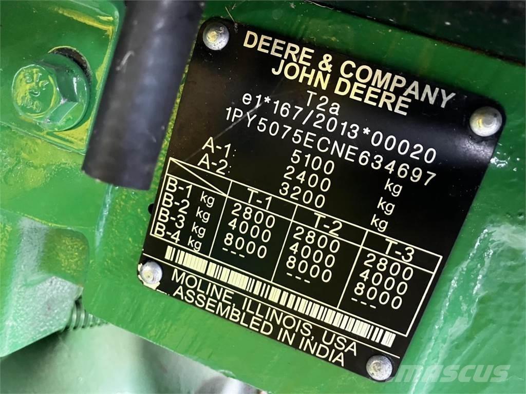 John Deere 5075E الجرارات