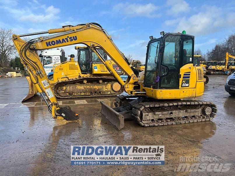 Komatsu PC 80 MR-5 حفارات وسط 7 طن - 12 طن