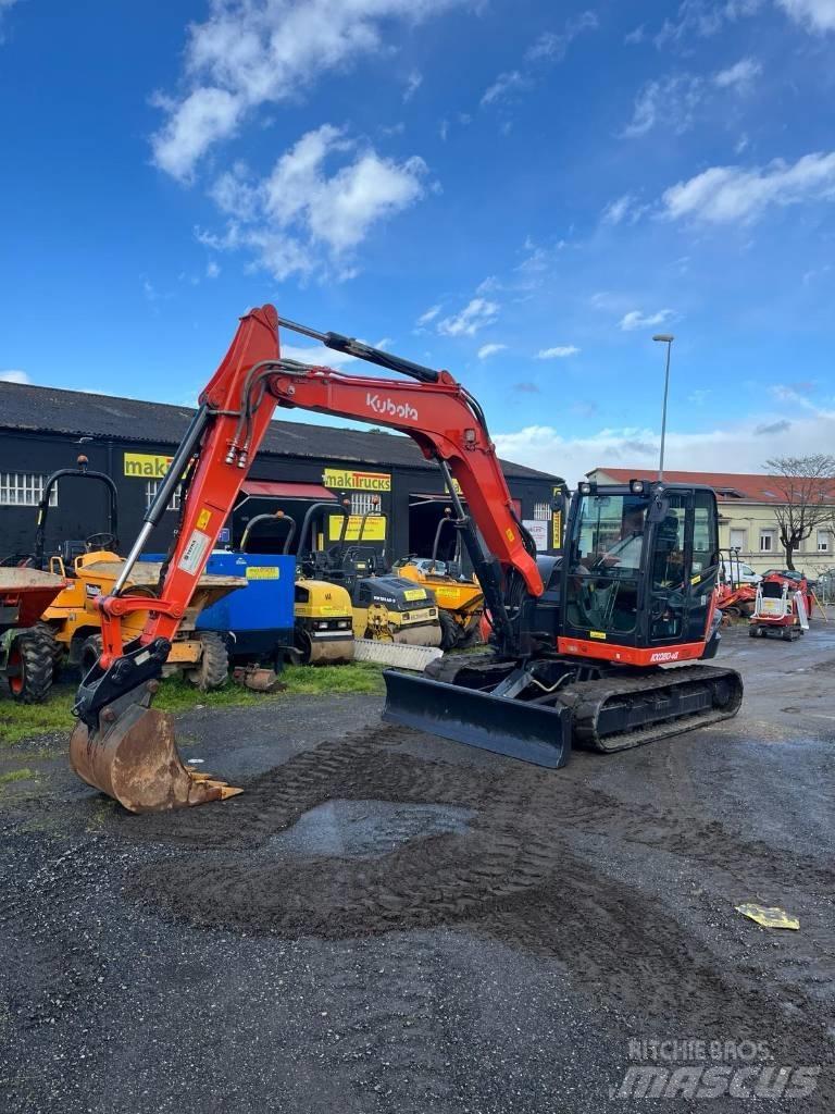 Kubota KX 080-4a حفارات وسط 7 طن - 12 طن