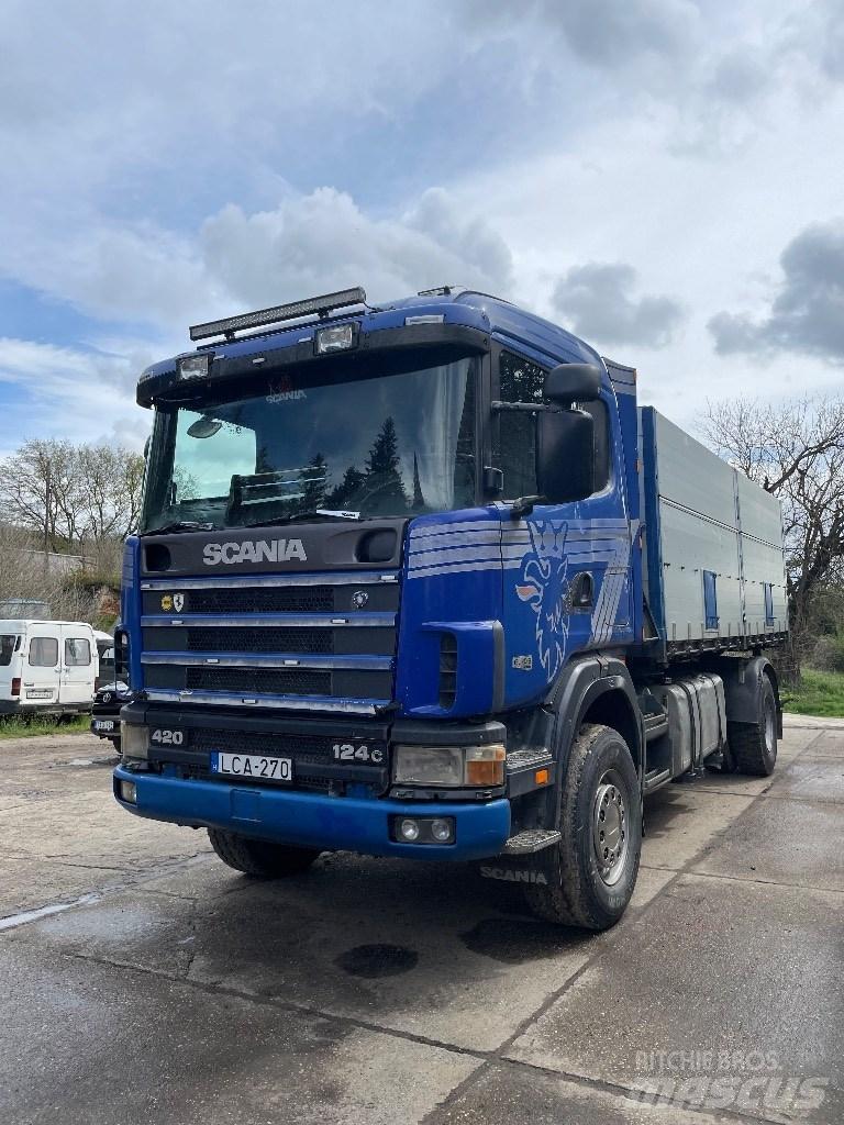 Scania 124 C 420 شاحنات قلابة