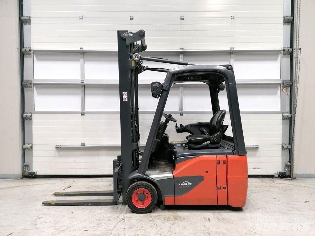 Linde E14-02 شاحنات ذات رافعات شوكية تعمل بالكهرباء