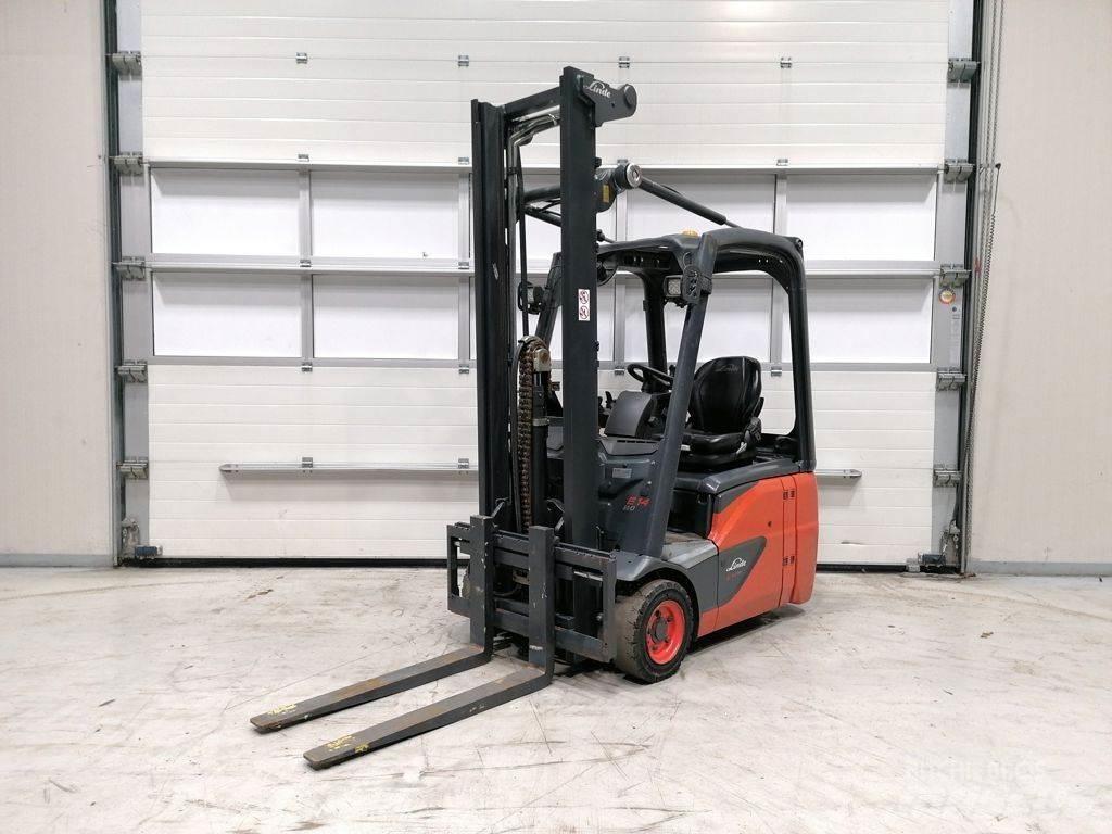 Linde E14-02 شاحنات ذات رافعات شوكية تعمل بالكهرباء
