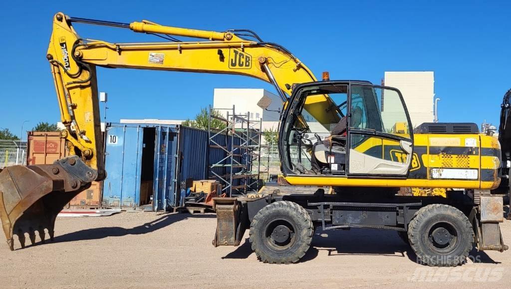 JCB JS 200 W حفارات بعجل
