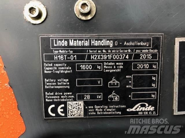 Linde H16T-01 شاحنات LPG