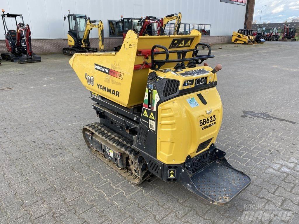 Yanmar C08 HiTip عربات نقل قلابة مجنزرة