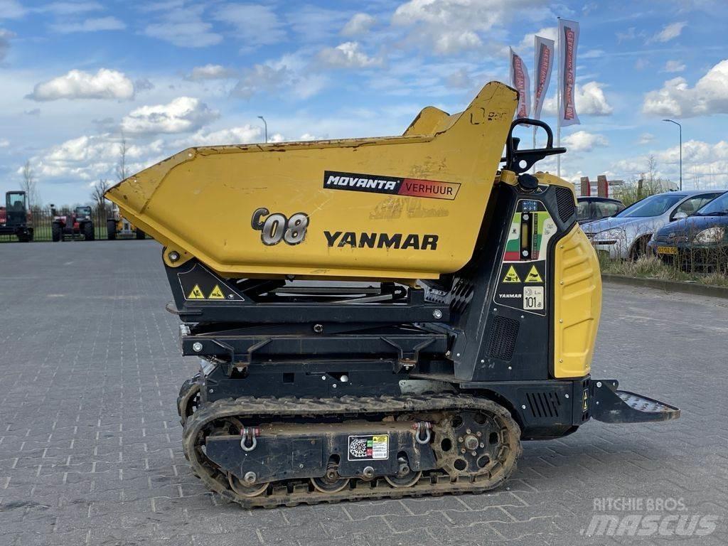 Yanmar C08 HiTip عربات نقل قلابة مجنزرة