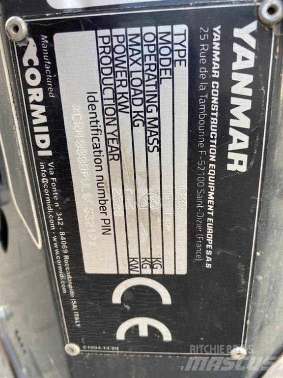 Yanmar C08 HiTip عربات نقل قلابة مجنزرة