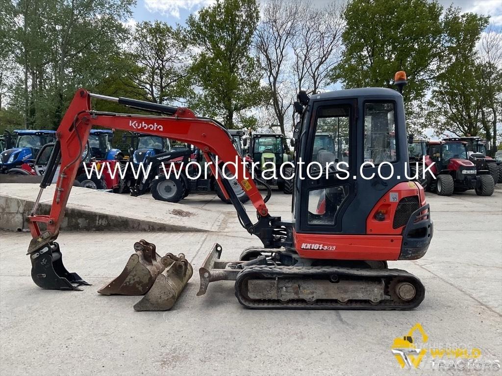 Kubota KX 101-3 A حفارات صغيرة أقل من 7 طن (حفارات صغيرة)