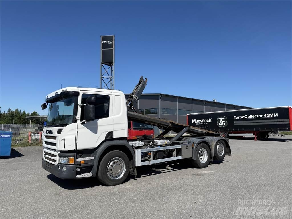 Scania P450 6X2 شاحنات الرافعات الخطافية