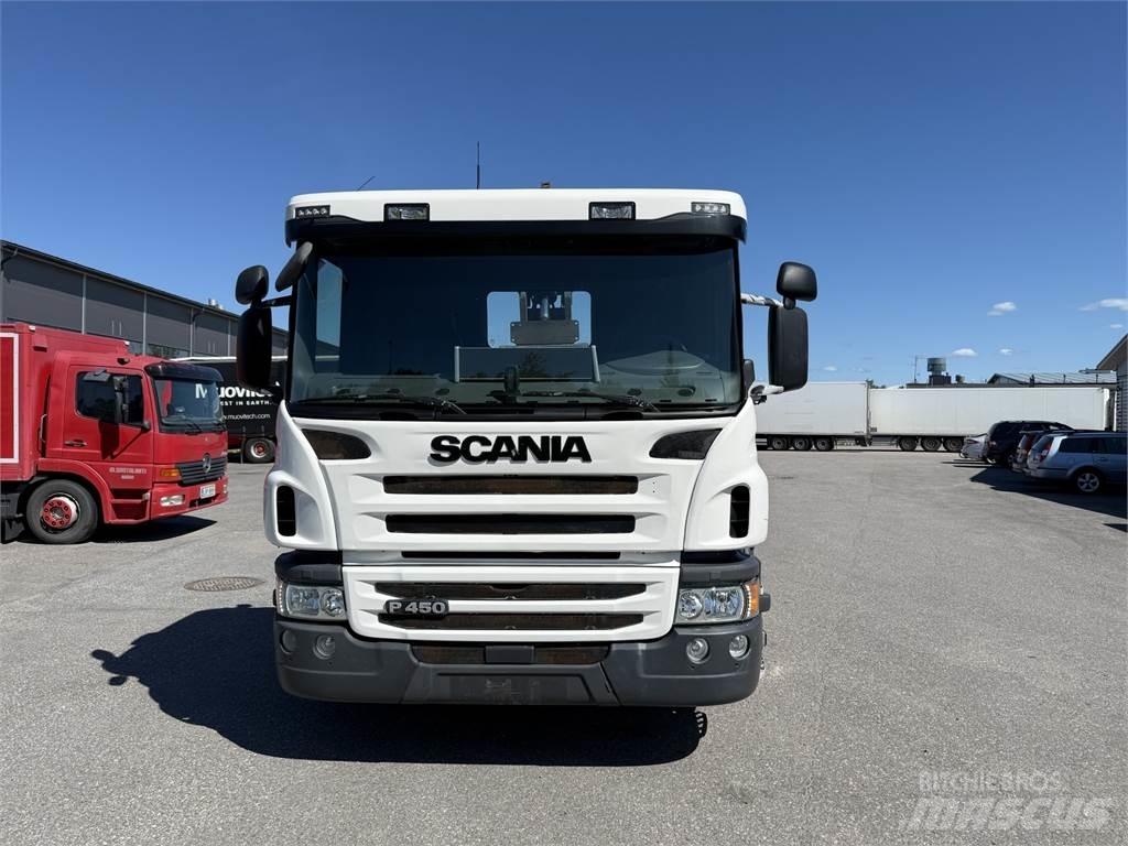 Scania P450 6X2 شاحنات الرافعات الخطافية