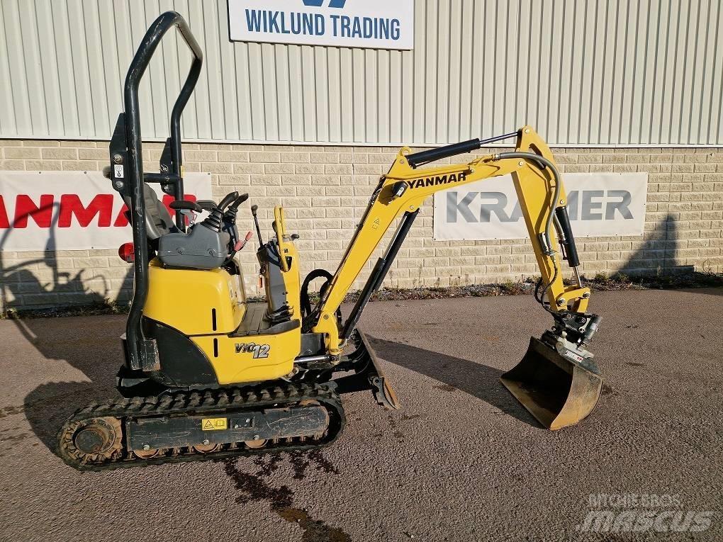 Yanmar Vio 12 حفارات صغيرة أقل من 7 طن (حفارات صغيرة)