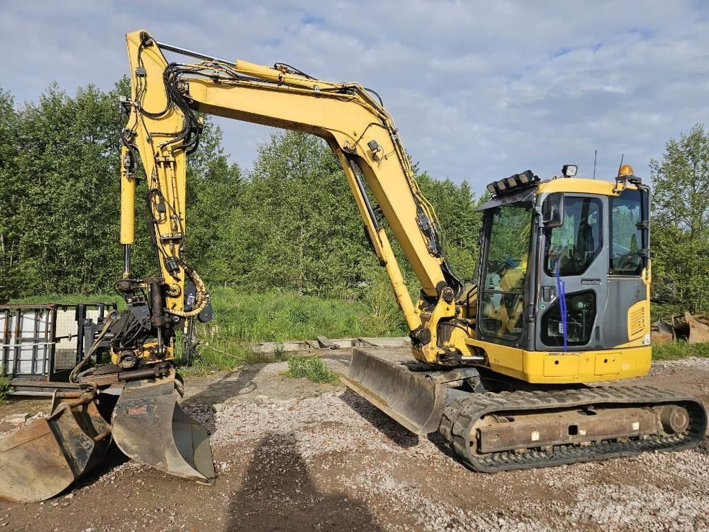 Komatsu PC 88 MR-8 حفارات وسط 7 طن - 12 طن