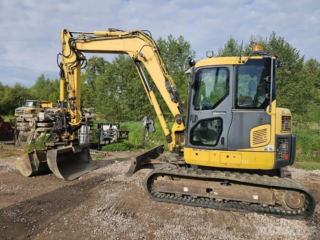 Komatsu PC 88 MR-8 حفارات وسط 7 طن - 12 طن