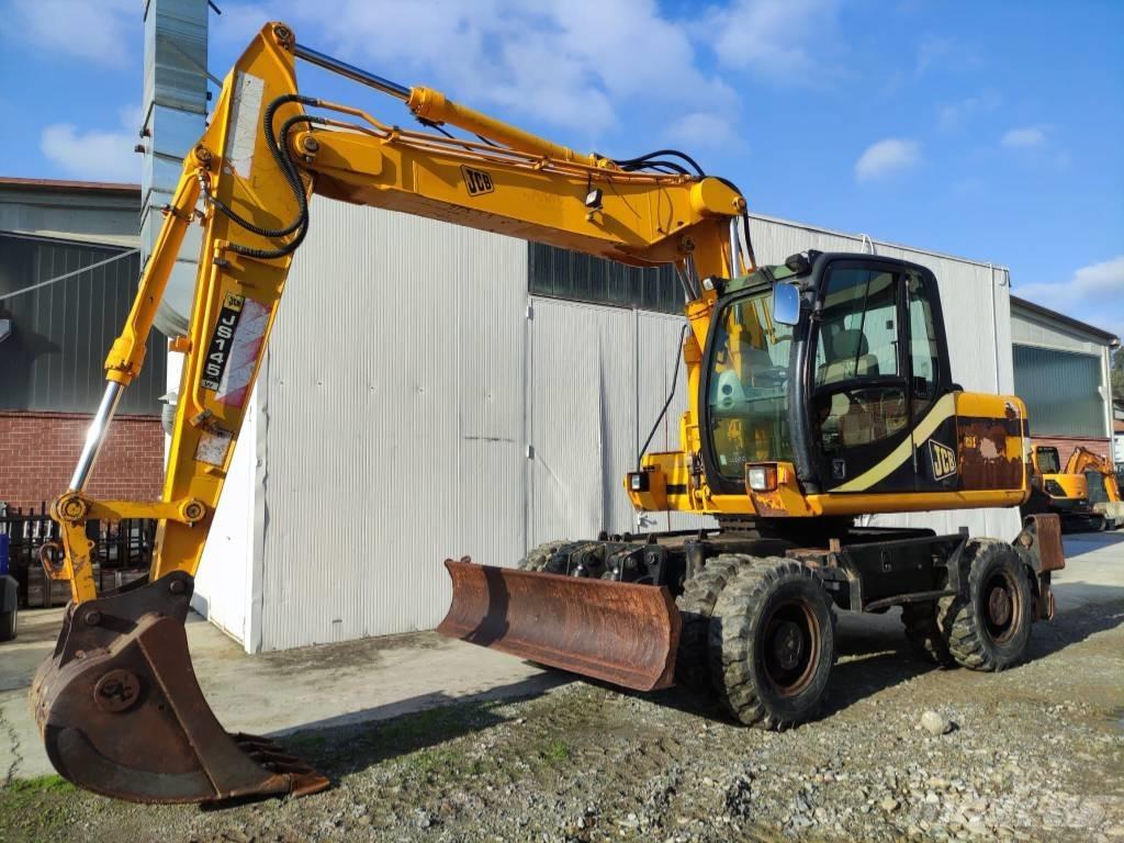 JCB JS 145 W حفارات بعجل
