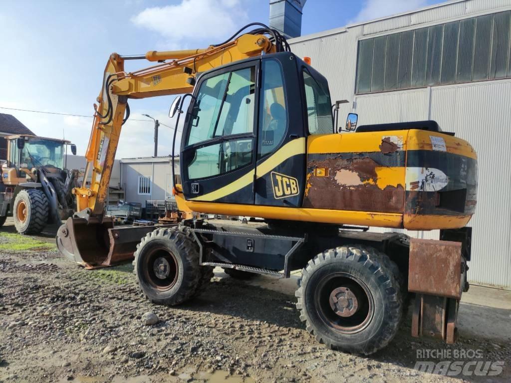 JCB JS 145 W حفارات بعجل