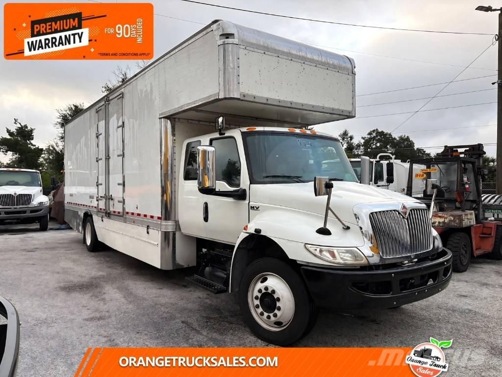 International MV607 شاحنات ذات هيكل صندوقي