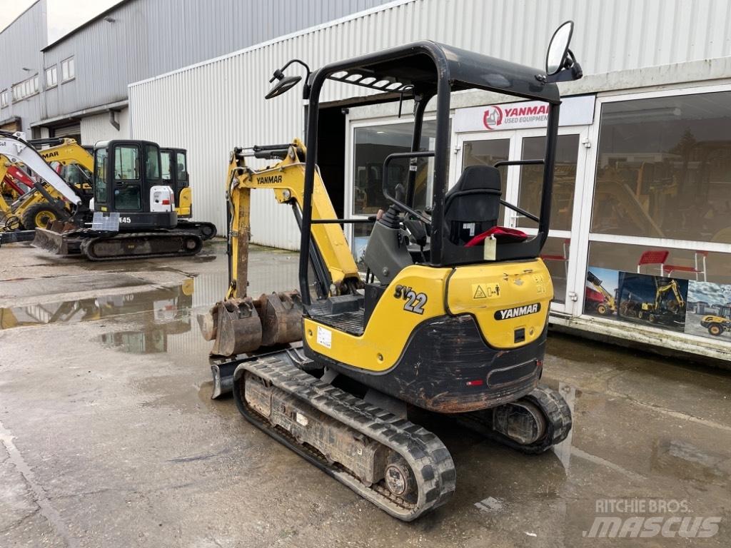 Yanmar SV22 (00834) حفارات صغيرة أقل من 7 طن (حفارات صغيرة)