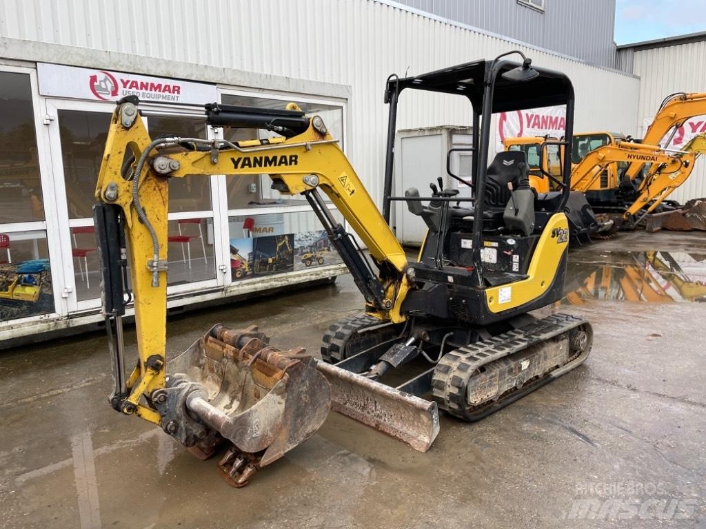 Yanmar SV22 (00834) حفارات صغيرة أقل من 7 طن (حفارات صغيرة)