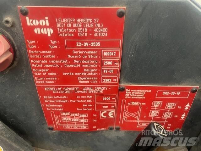 Kooi-Aap Z2-3V-2535 شاحنات الديزل