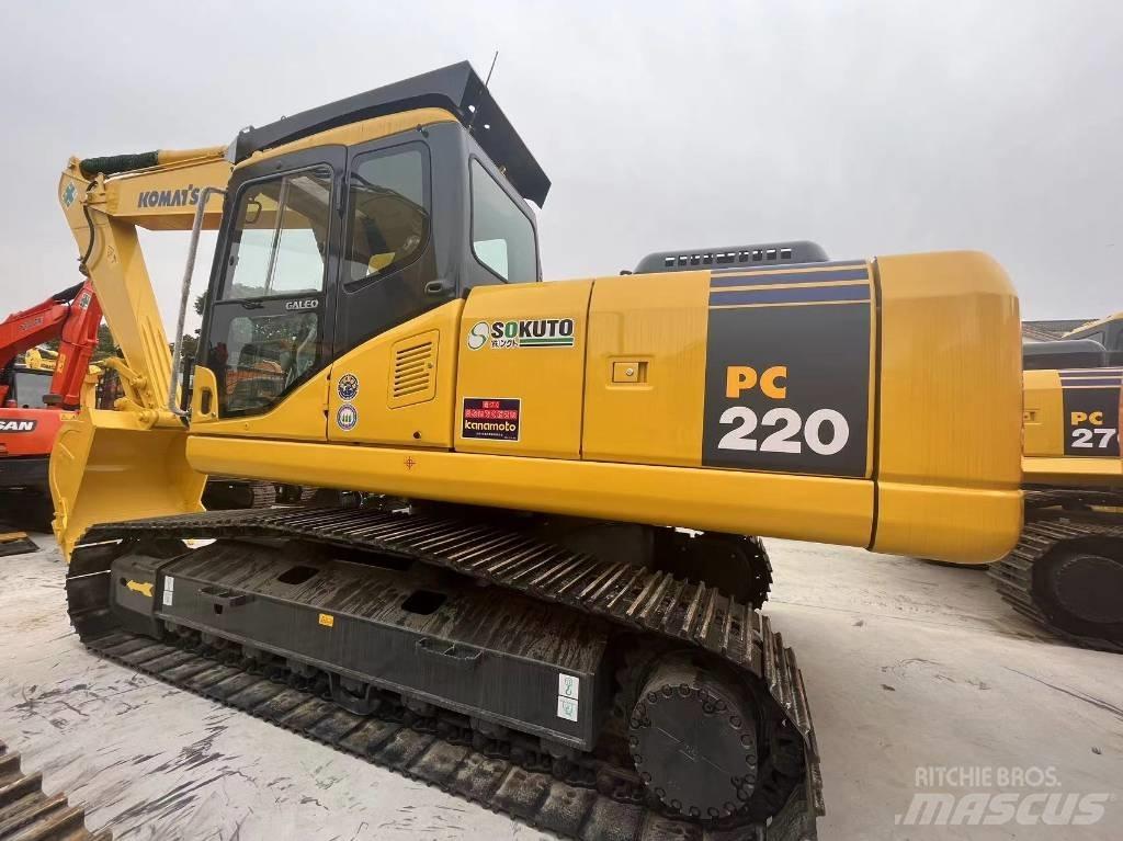 Komatsu PC 220-7 حفارات زحافة