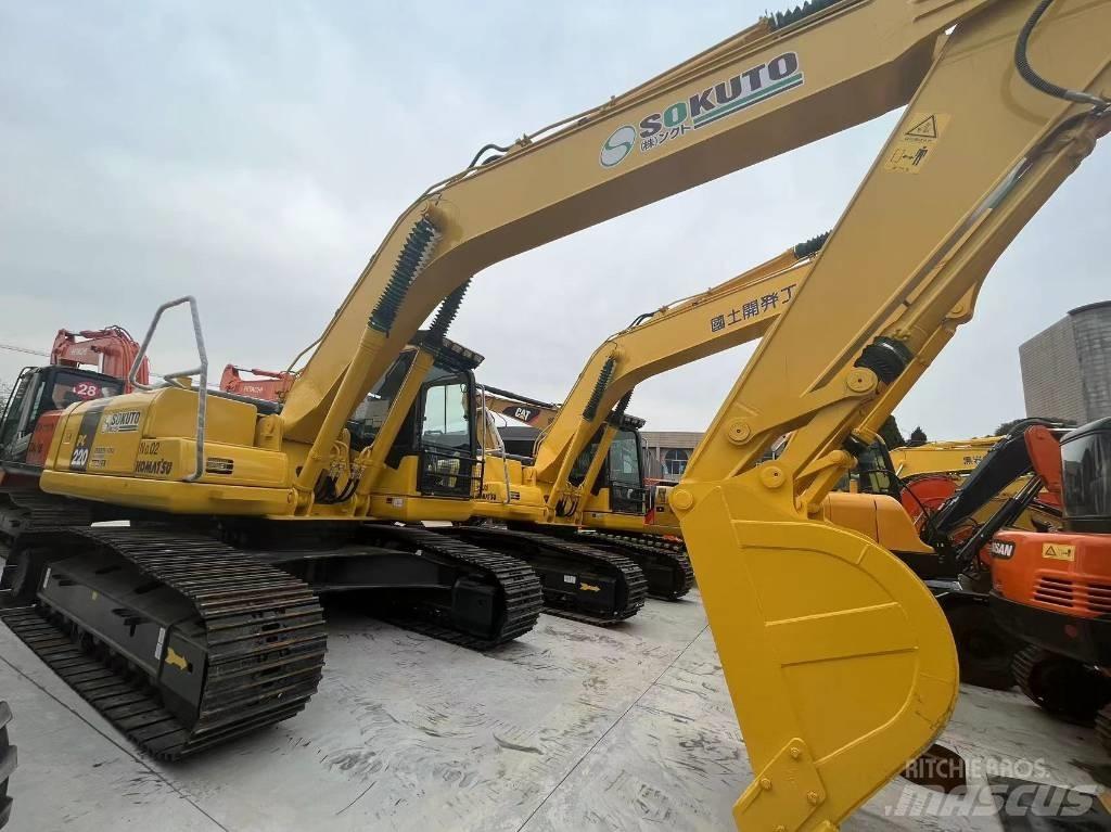 Komatsu PC 220-7 حفارات زحافة