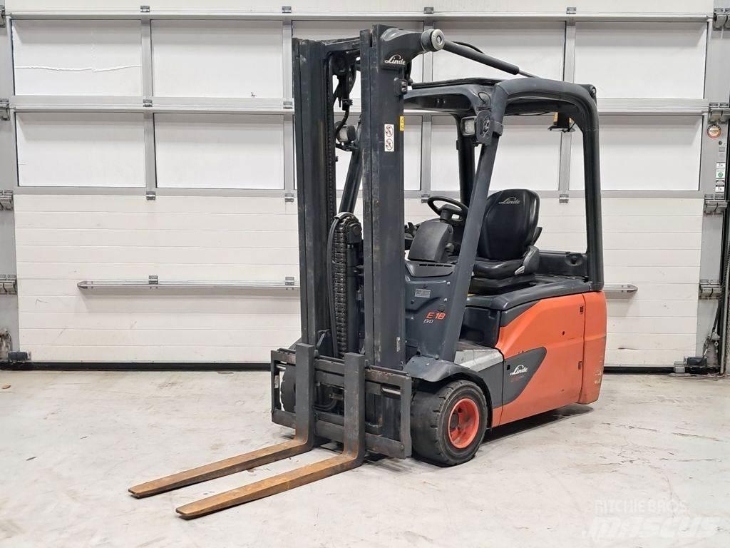 Linde E18-02 شاحنات ذات رافعات شوكية تعمل بالكهرباء