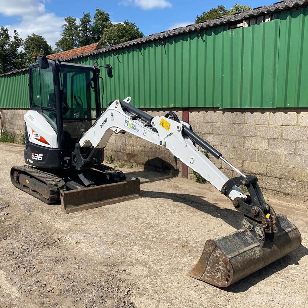 Bobcat E 26 حفارات صغيرة أقل من 7 طن (حفارات صغيرة)