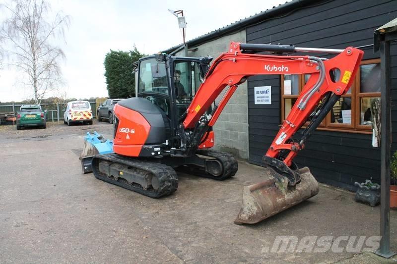 Kubota U 50-5 حفارات صغيرة أقل من 7 طن (حفارات صغيرة)