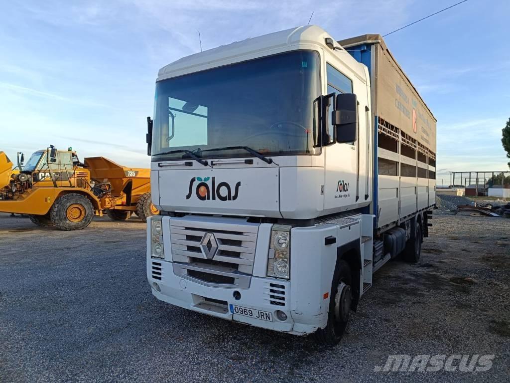 Renault Magnum 440 شاحنات مسطحة/مفصلية الجوانب