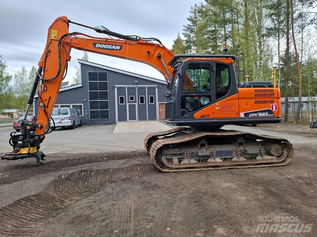 Doosan DX160LC-5 حفارات زحافة