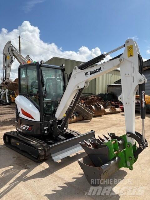 Bobcat E 27 Z حفارات صغيرة أقل من 7 طن (حفارات صغيرة)