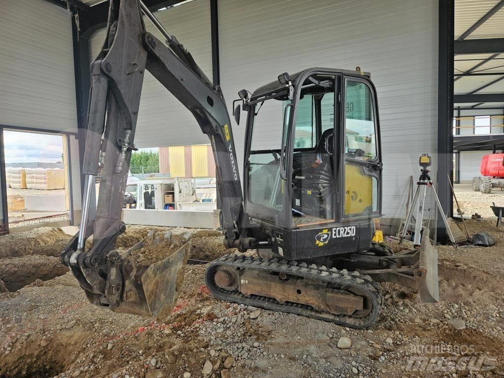 Volvo ECR 25 D حفارات صغيرة أقل من 7 طن (حفارات صغيرة)